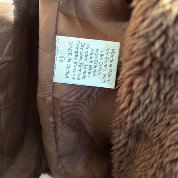 Angashion Teddy Coat Cotton Blend - Picture 4 of 5